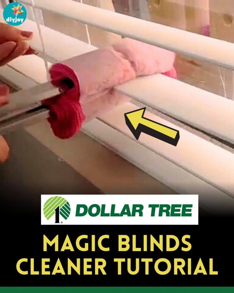 Dollar Tree Magic Blinds Cleaner