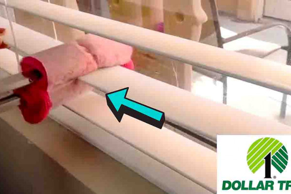 Dollar Tree Magic Blinds Cleaner