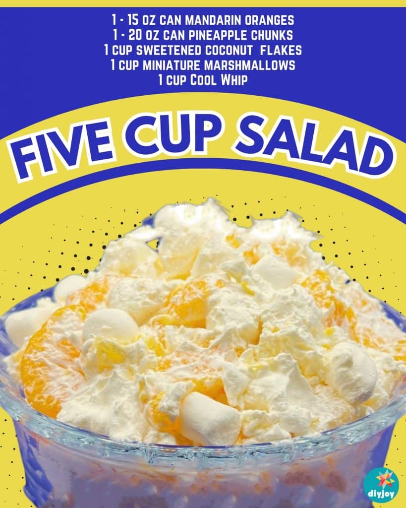 Five Cup Salad Recipe