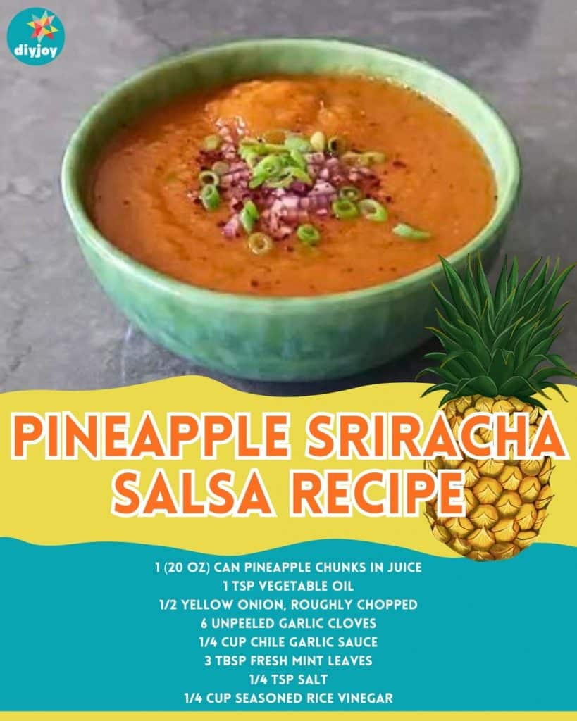 Pineapple Sriracha Salsa Recipe