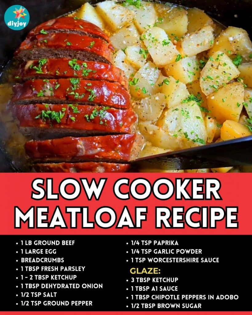 Slow Cooker Meatloaf Recipe