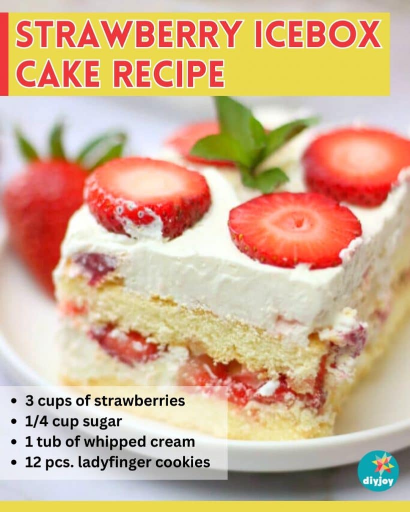 Easy Strawberry Icebox Cake Recipe