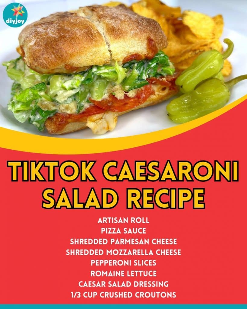 TikTok Caesaroni Sandwich Recipe