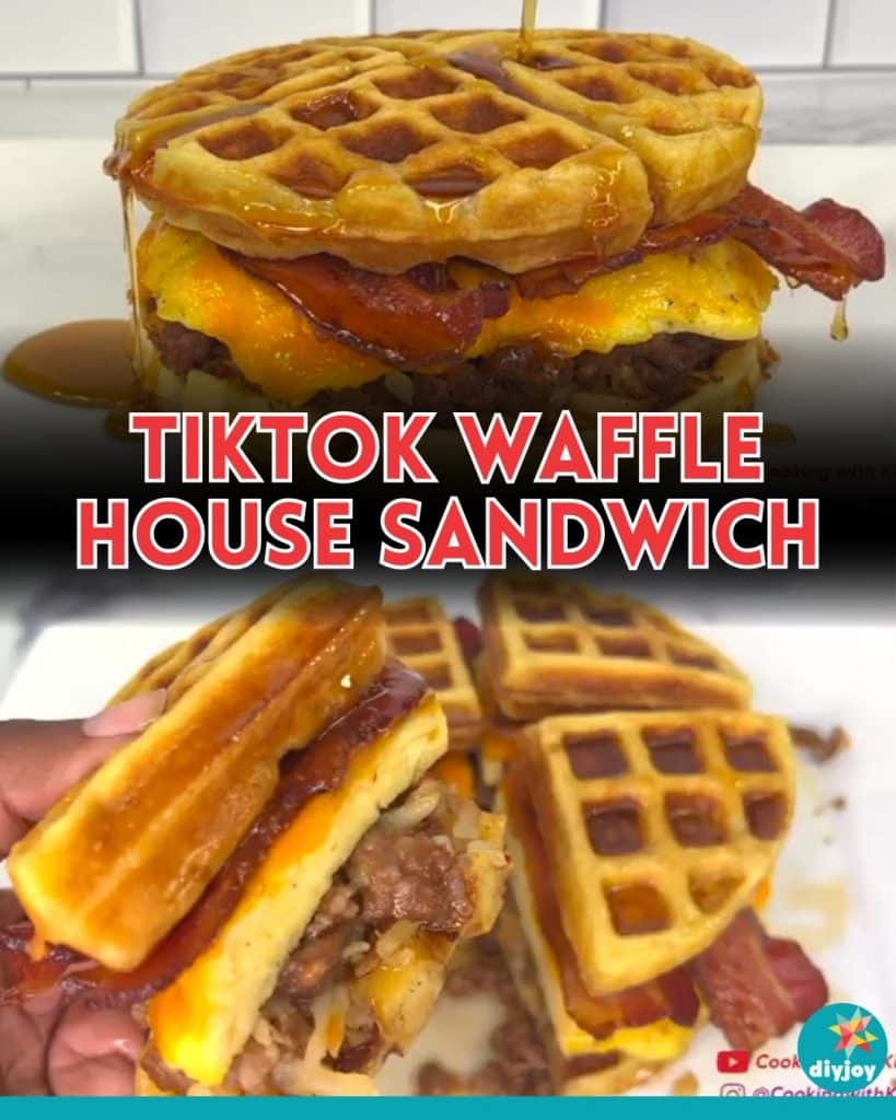 TikTok Waffle House Sandwich Recipe