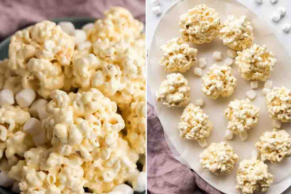 4-Ingredient Marshmallow Popcorn Balls
