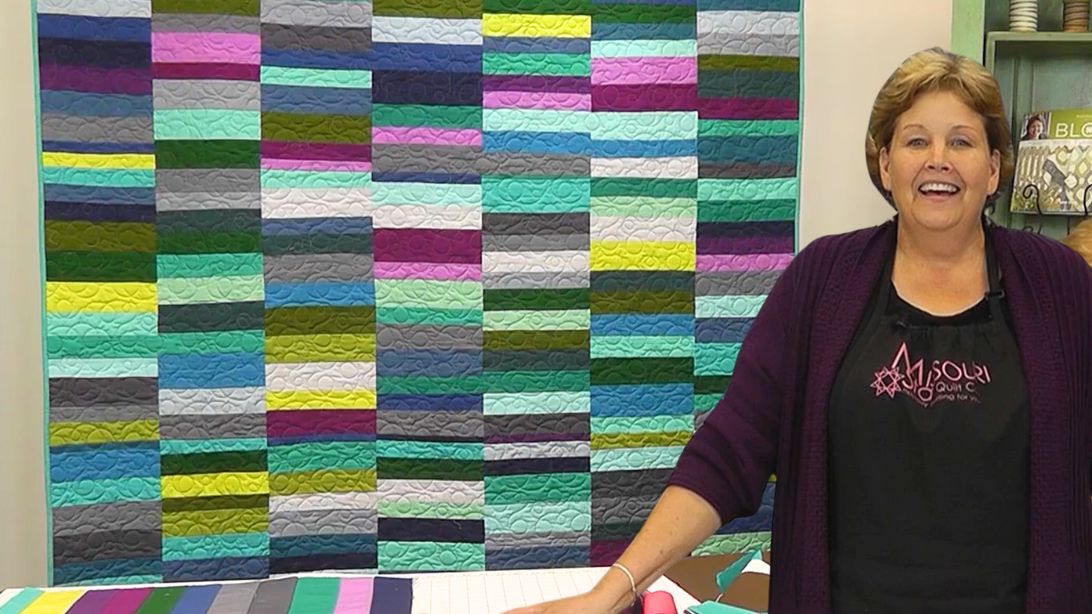 Broken Bars Quilt With Jenny Doan | DIY Joy Projects and Crafts Ideas