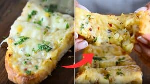 Cheesy Garlic Bread Recipe