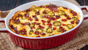 Easy Chicken Jalapeño Popper Casserole Recipe