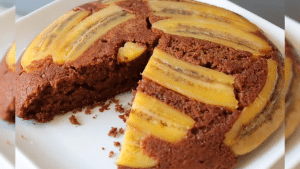 Easy Chocolate Banana Upside-Down Cake Recipe