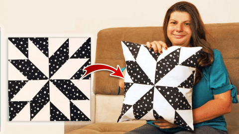 Easy Hunter’s Star Quilt Pillowcase Tutorial | DIY Joy Projects and Crafts Ideas