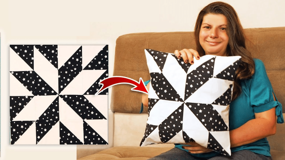 Easy Hunter’s Star Quilt Pillowcase Tutorial | DIY Joy Projects and Crafts Ideas