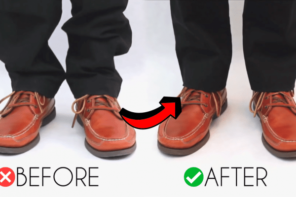Easy No-Sew Pants Hemming Tutorial