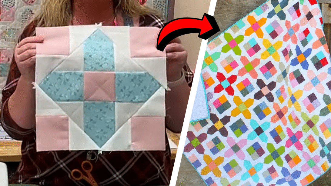 Easy Positive Vibes Quilt Block Tutorial | DIY Joy Projects and Crafts Ideas