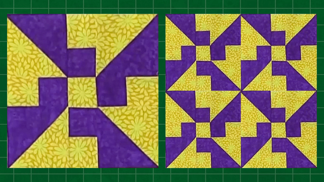 Easy Propeller Quilt Block Tutorial | DIY Joy Projects and Crafts Ideas