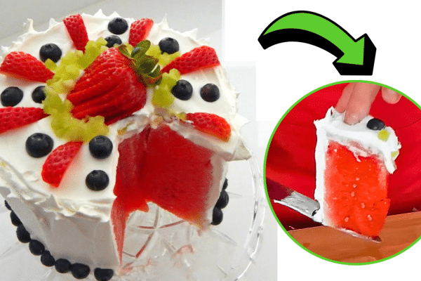 Easy Watermelon Cake Recipe