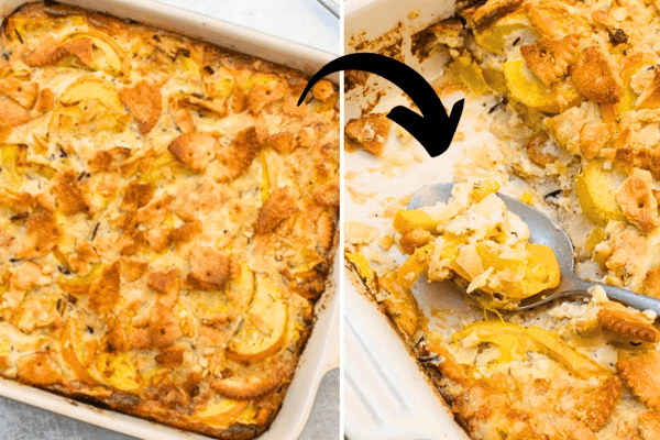 Easy-to-Make Cheesy Summer Squash Casserole