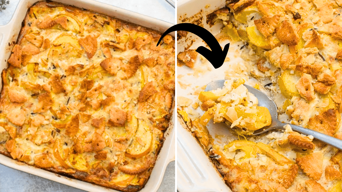 Easy-to-Make Cheesy Summer Squash Casserole | DIY Joy Projects and Crafts Ideas