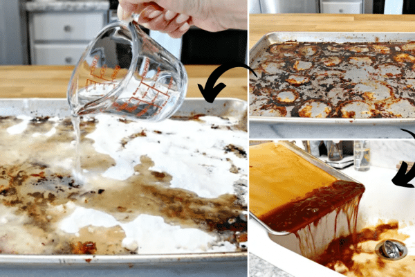 How to Get Rid of Burnt Food on Baking Pans