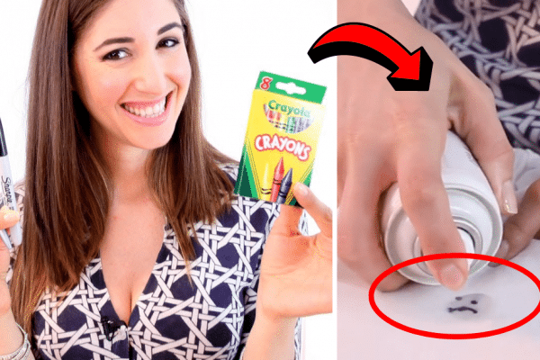 How to Get Rid of Ink and Crayon Stains