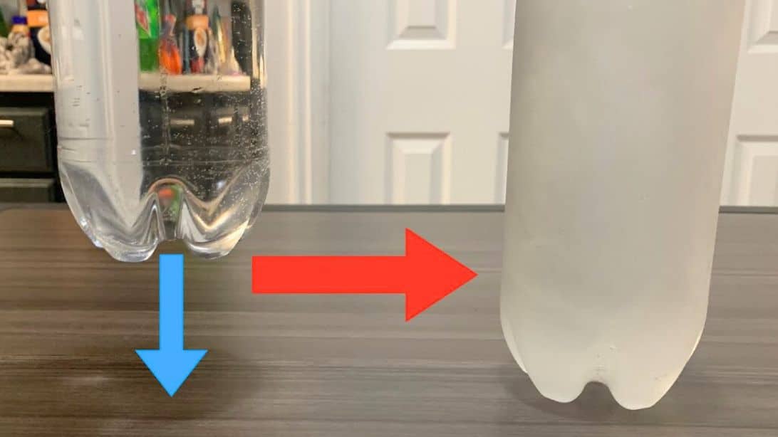 How to Instantly Freeze Water on Impact | DIY Joy Projects and Crafts Ideas