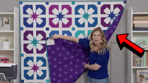 How to Make a Sweet Violet Quilt Block