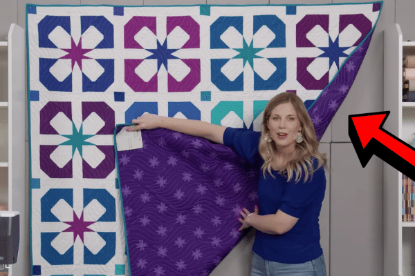 How to Make a Sweet Violet Quilt Block