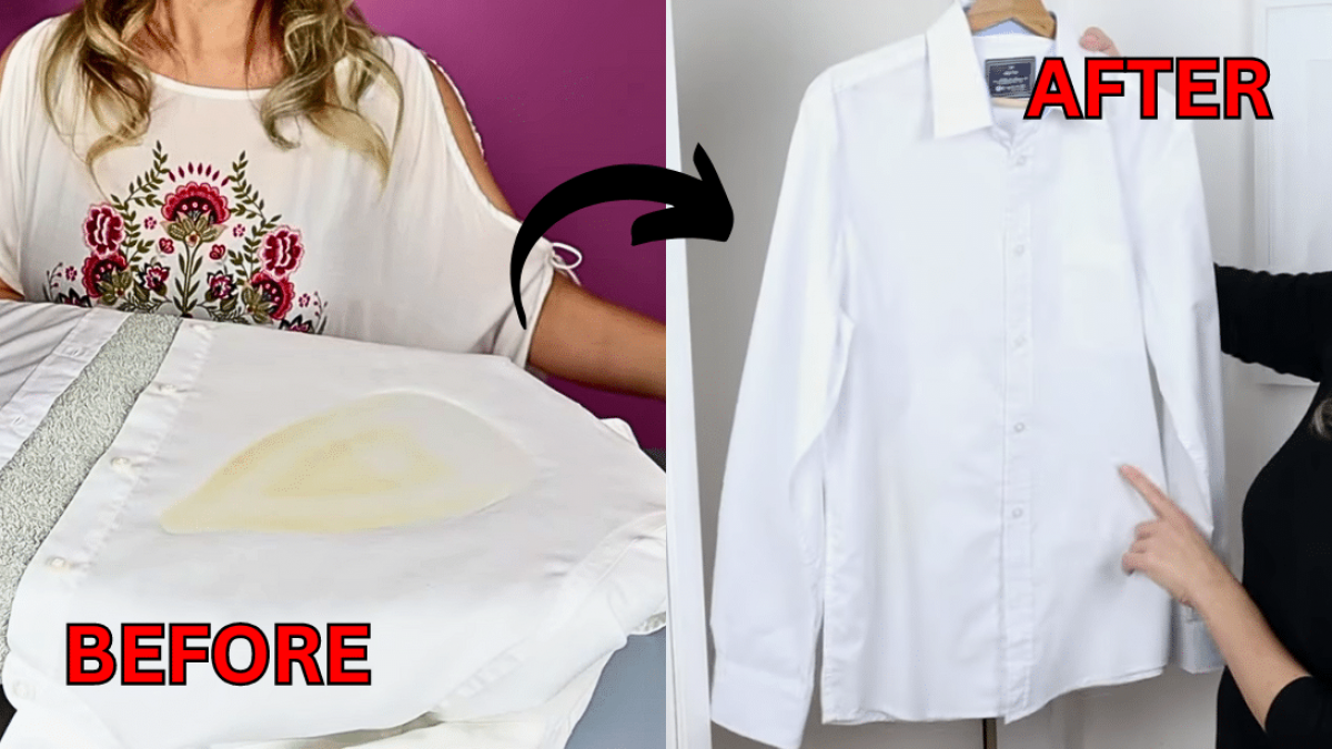 how to fix burn marks from dryer on dress shirt HELP ME!!!