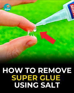How to Remove Super Glue Using Salt