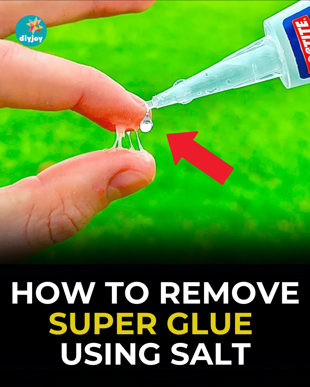 How To Remove Super Glue Using Salt DIY Joy How To Remove Super Glue Using Salt DIY Joy