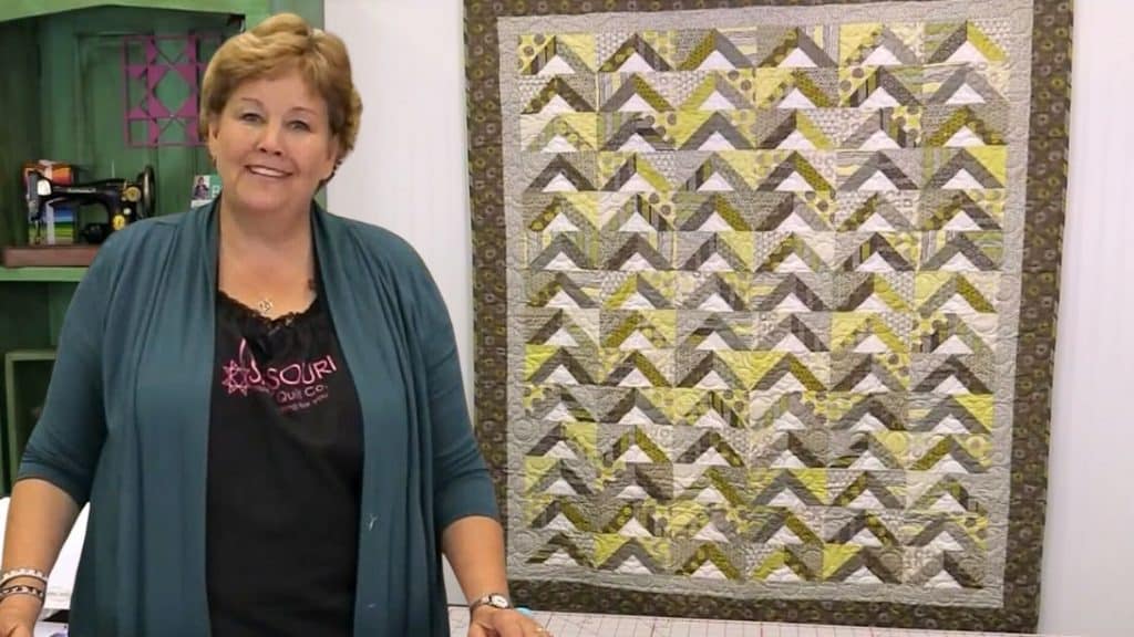 Jenny's Tents Quilt With Jenny Doan