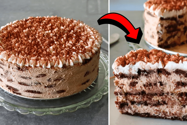 No-Bake Mocha Chip Icebox Cake Recipe
