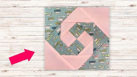 Snail Trail Quilt Block | DIY Joy Projects and Crafts Ideas