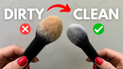 The Easiest Way To Clean Your Makeup Brushes | DIY Joy Projects and Crafts Ideas