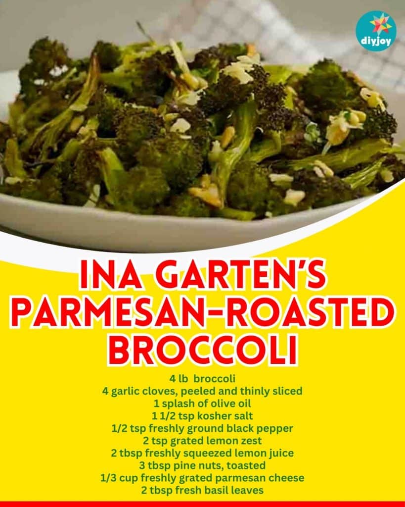 Ina Garten's Parmesan-Roasted Broccoli