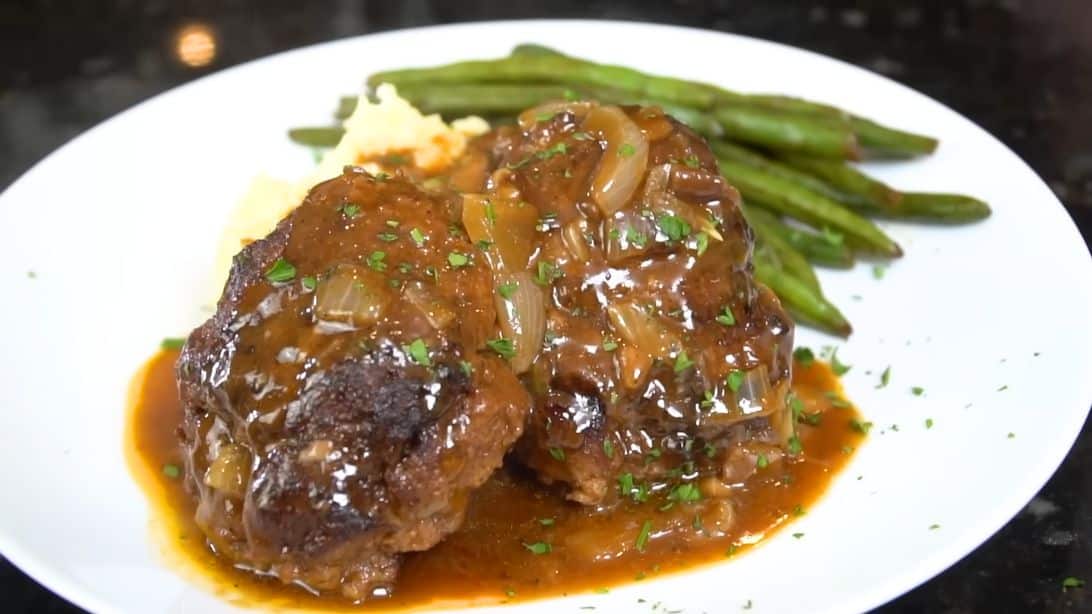 Best Salisbury Steak Recipe | DIY Joy Projects and Crafts Ideas