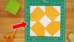 Dizzy Daisy Quilt Block Tutorial