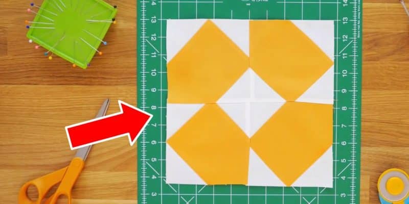 Dizzy Daisy Quilt Block Tutorial | DIY Joy Projects and Crafts Ideas