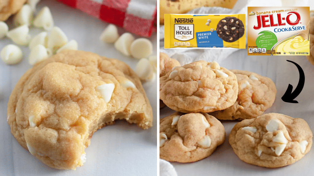 Easy Banana Pudding Cookies Recipe