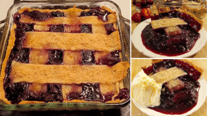 Easy Cherry Berry Cobbler Recipe