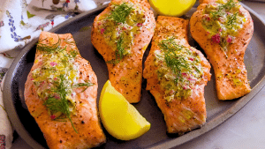 Easy Cream Cheese-Stuffed Salmon Recipe