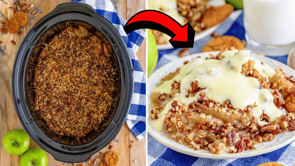 Easy Crockpot Apple Crisp Recipe