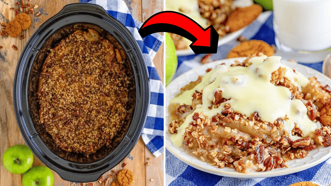 Easy Crockpot Apple Crisp Recipe DIY Joy