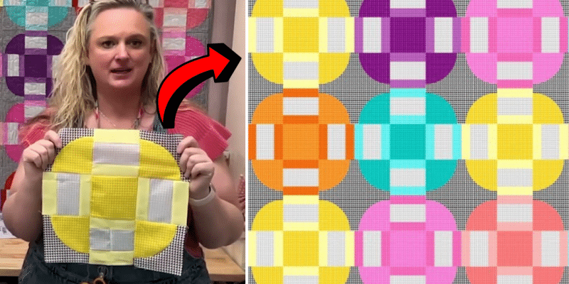 How to Make a Curvy Dash Quilt Block | DIY Joy Projects and Crafts Ideas