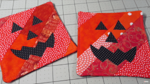 Easy DIY Jack-O’-Lantern Coasters