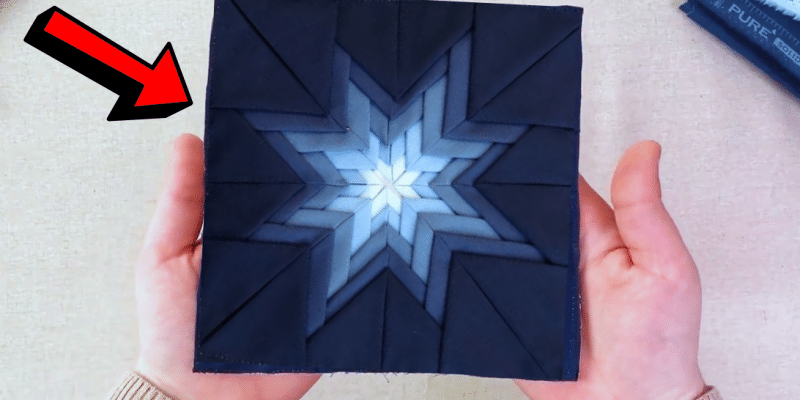 How to Make a Folded Star Quilt Block | DIY Joy Projects and Crafts Ideas