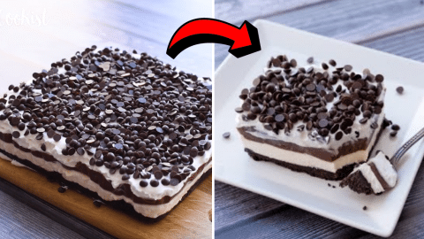 Easy No-Bake Chocolate Lasagna Recipe | DIY Joy Projects and Crafts Ideas