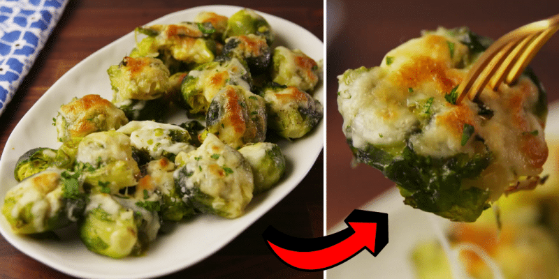 Easy Smashed Brussels Sprouts Recipe | DIY Joy Projects and Crafts Ideas