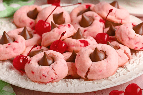 Easy-to-Make Cherry Blossom Cookies