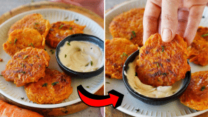 Easy-to-Make Healthy Carrot Fritters