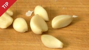 Hate Peeling Garlic? Microwave It